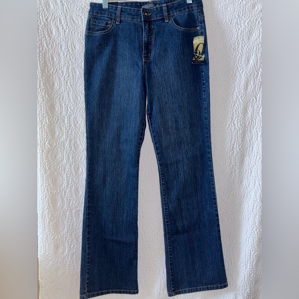 Nine West Sams Arielle Embroidered Boot Cut Jean